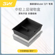 3W ACCESSORY適用于特斯拉煥新ModelY專用model3中控儲(chǔ)物盒上層收納盒/黑