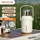 九陽(yáng)旅行保溫壺316L不銹鋼熱水瓶大容量保溫瓶戶(hù)外便攜車(chē)載暖水壺 316L 950ml+杯刷-白色【不