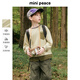 MiniPeace太平鳥童裝男童衛(wèi)衣FACRF1419 青瓷綠 140cm