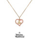 薇薇安·威斯特伍德（Vivienne Westwood）西太后項鏈女正品貝母女生項鏈送女朋友生日禮物女 金粉貝母