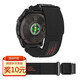猜那Garmin佳明fenix5/6/7/8飛耐時(shí)EPIX G1 MK1 G2 D2尼龍帆布魔術(shù)貼快拆表帶 黑色 魔術(shù)貼快拆尼龍【兩節款】 22mm