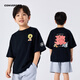 匡威Converse童裝【貓和老鼠聯(lián)名短T】2025年夏季男女童清涼舒適上衣