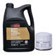 福特原廠(chǎng)全合成機油5W20 ?？怂垢ｎＫ挂聿┮砘⒚傻蠚W金牛座嘉年華 5W20福寶4L套裝