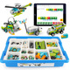 wedo2.0套裝可編程積木scratch機(jī)器人45300課程教具玩具 wedo2.0套裝+搭建書+積木鉗 充電款
