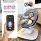 4MOMS美國4moms mamaRoo嬰兒電動(dòng)搖椅哄娃神器寶寶安撫搖籃新生兒禮物 新款5.0豪華深灰藍【送大禮包】