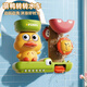 兒童寶寶洗澡玩具1-3-6歲戲水玩具 卡通萌鴨轉(zhuǎn)轉(zhuǎn)樂吸盤水車玩具 萌鴨洗澡玩具