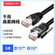 也仁 高柔網(wǎng)線 千兆工業(yè)相機專用GIGE CCD屏蔽拖鏈帶螺絲網(wǎng)線 Basler高柔折彎耐磨網(wǎng)線 5米