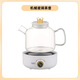 養生壺辦全自動(dòng)玻璃煮茶器多功能電燉鍋家用燒水壺花茶壺110V跨境 機械玻璃壺 1.5L 110V美規-雙插頭【現貨】