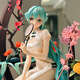 初音未來(lái) 韶華 旗袍 深海初音 花色衣和服 二次元?jiǎng)勇苓吺洲k 韶華初音/25CM