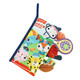 費雪（Fisher-Price）幼兒立體運動布書 寶寶手掌書嬰兒童早教啟蒙玩具生日禮物禮品