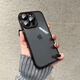 踏朵帶防塵塞磁吸適用蘋果16promax手機(jī)殼新款iPhone15pro帶鏡頭膜13p高級(jí)透明plus軟硅膠全包防摔男女 【石墨黑】自帶鏡頭膜 | 帶防塵塞 | 聽筒防塵 iPhone 14plus
