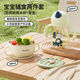 taoqibaby學(xué)飲杯鴨嘴杯PPSU水杯防摔寶寶輔食盒便攜吸盤(pán)碗