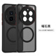 希軒 適用VIVO X200PRO手機(jī)殼新款vivox200Ultra磁吸磨砂x200鏡頭全包防摔保護(hù)套高端高級(jí)感簡(jiǎn)約男女款 萊卡磁吸-膚感磨砂【黑色】 VIVO X200PRO