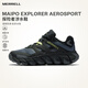邁樂（Merrell）戶外溯溪露營休閑鞋MAIPOAEROSPO透氣輕便戶外防滑休閑015黑男44
