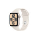 Apple Watch SE 2024款智能手表40毫米星光色鋁金屬表殼星光色運動型表帶M/L【GPS款】聯(lián)通補貼