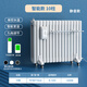 金暖陽智能省電靜音注水電暖氣片加水電暖器全屋臥室內(nèi)加熱器節(jié)能電暖片 【溫顯遙控】10柱適用8-12平 加高0.75米