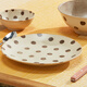 NITORI宜得利家居 餐廳日式大面碗大盤(pán)小碟杯子超輕量餐具 繽紛 波點(diǎn) 超輕量大盤(pán) 繽紛 波點(diǎn)