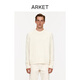 ARKET男裝 純色寬松羊毛毛衣針織衫米色秋季0787330035 米色 XL 180/116A