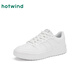 熱風(fēng)平底小白鞋女鞋春秋新款女士松糕底板鞋戶(hù)外百搭鞋子 03米色 37