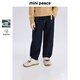 MiniPeace太平鳥(niǎo)童裝冬男童牛仔長(cháng)褲FAHAE4A87 深藍色牛仔1 140cm