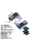Tialstptypec數顯轉接頭全功能usb4.0數據線彎頭公對母手機筆記本充電器雷電轉接口適用蘋果15/16安卓mac C母轉lightning公 數顯35w側彎淺藍