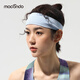 馬孔多（macondo）25年新款跑步運動發(fā)帶男女同款束發(fā)帶戶外馬拉松訓(xùn)練吸濕止汗頭帶 藍色微光 均 碼