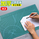 A3A4切割墊板 PVC材質(zhì)大號桌墊雙面可用印刷手工雕刻板美工裁紙防滑雕刻板切割墊耐用全身可水洗 A3切割墊板【經(jīng)典綠】