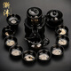 漸灃高檔懶人自動(dòng)茶具套裝整套金木葉盞泡茶神器家用辦公節(jié)日禮物送禮 木葉盞（單）自動(dòng)茶具+蓋碗