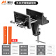 美科（MYTEC）桌鉗夾木工外夾式臺鉗工作臺快速夾鉗工具手工diy夾具平口鉗大全 外夾式桌鉗【螺紋防護條】