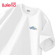班尼路（Baleno）重磅純棉短袖t恤男士夏季青少年潮牌寬松打底衫休閑運動(dòng)情侶衣服