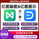 億圖腦圖終身會(huì)員永久激活一個(gè)月點(diǎn)數(shù)思維導(dǎo)圖一天三合一vip腦圖mindmaster永久激活會(huì)員教程Pro一天思維導(dǎo)圖Mac導(dǎo)出一月億圖腦圖億腦會(huì)員電腦mindmaster激活碼pro一天密鑰一周激活 