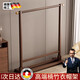 小潔匠選德國(guó)實(shí)木掛衣架家用北歐掛衣架子落地臥室床邊簡(jiǎn)易衣帽架簡(jiǎn)約時(shí)尚 【德國(guó)品質(zhì)楠竹】60CM胡桃色