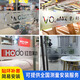 琥鈞辦公室玻璃門防撞條腰線貼膜廣告字公司LOGO裝飾定制磨砂玻璃貼紙 磨砂彩印【按尺寸定制】