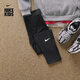 耐克（NIKE）官方男童DRI-FIT大童速干訓(xùn)練緊身褲秋季運(yùn)動(dòng)褲FJ6821 010黑/黑/白 145 M