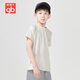 好孩子（gb）兒童運動(dòng)速干短袖 夏季超薄網(wǎng)眼透氣百搭T恤 兒童短袖 親子款