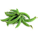 新鮮甜豆500g 帶殼炒菜食用甜脆鮮豌豆莢新鮮蔬菜 多省5件包郵 500
