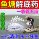 華畜魚塘改底王解毒改善水質(zhì)消毒殺菌不傷魚池塘水發(fā)黑凈水劑除臭增氧 500g 1袋 【魚塘改底王】