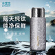 水宜生胖東來純鈦保溫杯雙層鈦杯高檔燜茶杯養(yǎng)生泡茶水杯車載顯溫鈦杯子 流光銀【精美禮盒】 480ml