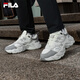 斐樂（FILA）男鞋F(xiàn)ERN 2老爹鞋運動鞋2025春季新款蕨草鞋2代休閑鞋 椰漿白/白瑪瑙灰-CW 42