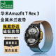 臣頌（CHENSONG）適用華米amazfit t-rex3表帶金屬米蘭Amazfit霸王龍米蘭磁吸腕帶不銹鋼精網(wǎng)編織 磁吸金屬米蘭腕帶【復古金藍】 適用：華米t-rex3表帶+配件工具