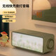 徠瓦F05畫(huà)境無(wú)線(xiàn)充電藍牙音響夜燈三合一快充內置白噪音助眠小音箱家居藝術(shù)裝飾新居生日畢業(yè)季禮物 綠【鈴蘭花開(kāi)】