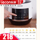 樂(lè )創(chuàng  )(lecon)迷你電壓力鍋智能高壓力鍋商用電飯煲2L智能可預約大容量電飯鍋學(xué)生宿舍小電飯煲 3L電壓力鍋（2-4人使用）