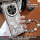 屹川（YICHUAN）適用vivox200/pro/mini手機(jī)殼 鏡頭全包新款ins風(fēng)高級(jí)感四角防摔氣囊硅膠軟殼閃鉆蝴蝶女款 【銀色】炫彩蝴蝶-贈(zèng)保護(hù)膜+羽砂紙+手鏈 vivox200promini