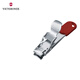 維氏（VICTORINOX）【微瑕慎拍】不銹鋼指甲刀59mm家用多功能指甲鉗銀色 59mm-銀紅色8.2050.B1