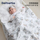 DOMIAMIA四季被嬰兒被子空調(diào)被午睡毯寶寶空調(diào)毯幼兒園兒童被子 艾維斯宴【輕盈軟糯 7A抑菌】 120x150cm