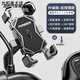 自行車手機支架騎行導(dǎo)航電瓶車外賣支架電動車防震加厚騎行手機架 穩(wěn)固黑后視鏡款1秒拿取/四角鎖