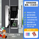 玻璃狗玻璃門指紋鎖免開孔辦公室智能鎖門禁密碼刷卡靜音單雙門電子門鎖 門框有包邊或木門5種解鎖方式