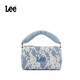 LeeBunBunBag迷你饅頭包女士包包手拎包時(shí)尚精致小包女枕頭包手提包 藍色+鏈條【禮盒裝】 大號【18.5x7.5x11cm】