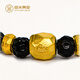 金米八十八金米黃金無相珠轉(zhuǎn)運(yùn)珠十字金剛杵硬金足金轉(zhuǎn)運(yùn)珠手串珠小金珠禮物 無相珠10mm