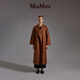 MAX MARA 【經典禮遇】女裝Ludmilla經典山羊絨大衣1016091906 褐色 40